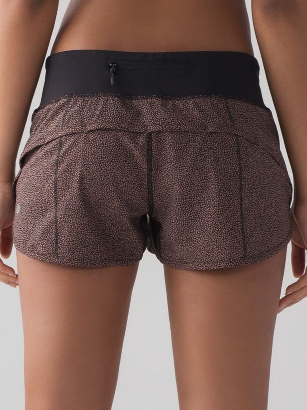 Lululemon Speed Short Chakra Print Henna Black 8